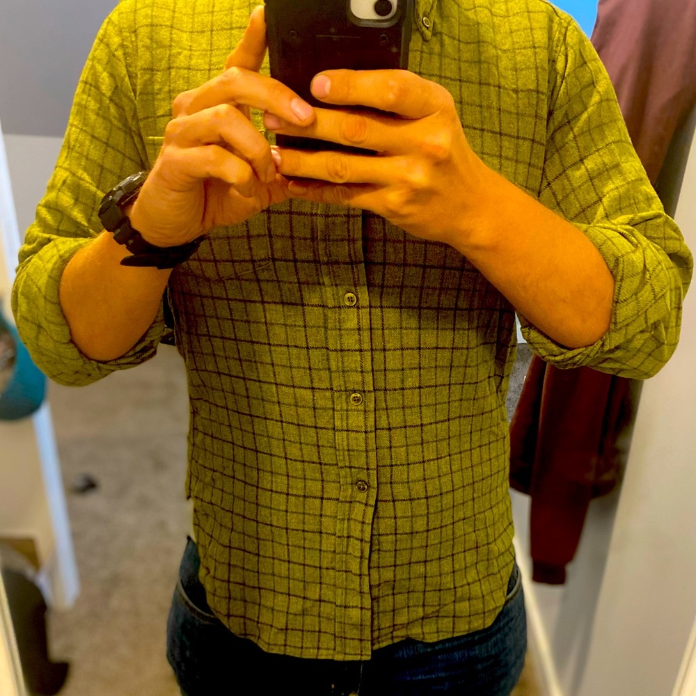 Medium Pendleton Wool Button Down